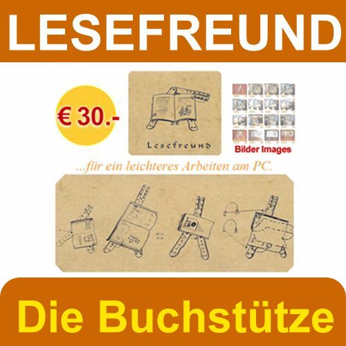 Lesefreund Buchstütze